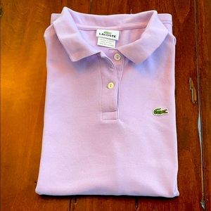 Women’s Lacoste Slim Fit Cotton Pique Polo 40
